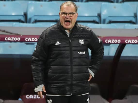 Leeds United head coach Marcelo Bielsa. (PA)