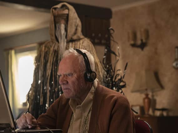 Malcolm McDowell as Richard in the show. Picture: PA Photo/Stolen Pictures/ Amazon Prime Video