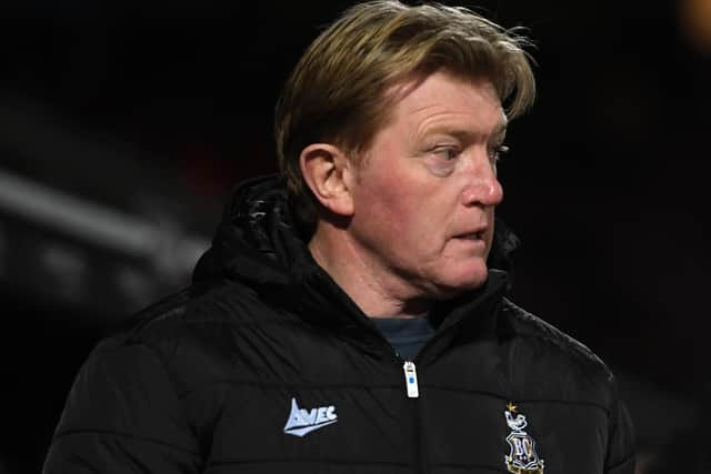 ENCOURAGED: Bradford City manager Stuart McCall. Picture: George Wood/Getty Images.