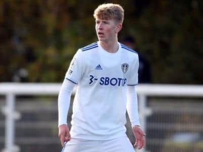 Leeds United winger Stuart McKinstry. (Credit: Leeds United)