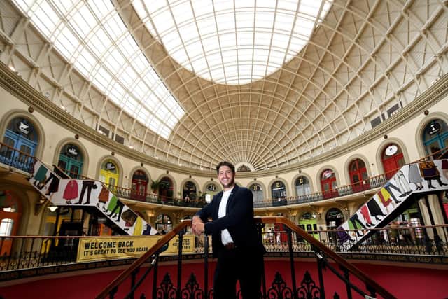 Adam Warner, centre manager at the Corn Exchange.