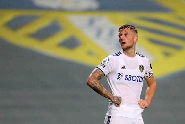 BACK AVAILABLE: Leeds United skipper Liam Cooper. Photo by Catherine Ivill/Getty Images.