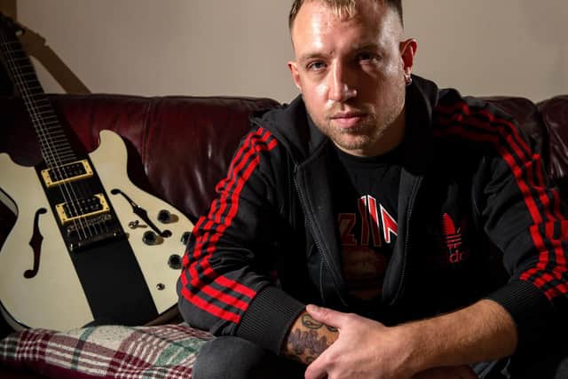 Rio Goldhammer, musician who wants to become West Yorkshire's first mayor. Photo: Bruce Rollinson