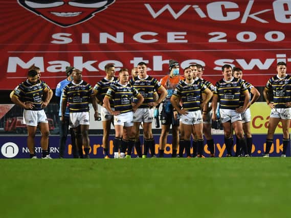 Seven games in October took their toll on Leeds Rhinos. Picture by Jonathan Gawthorpe.