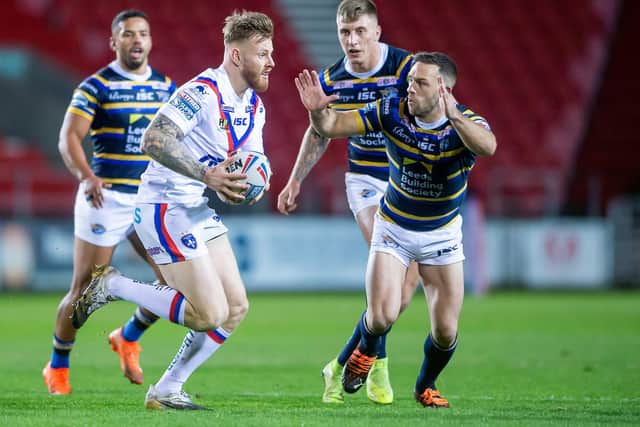 RUNNING ON EMPTY: Luke Gale admits Leeds Rhinos had little left in the tank when facing Wakefield Trinity last Thursday. Picture by Allan McKenzie/SWpix.com