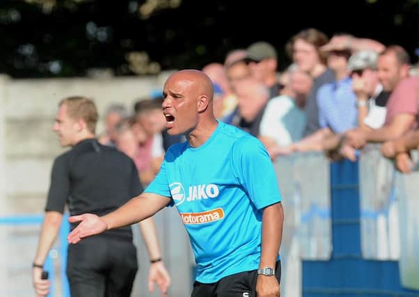 FUTURE BUILD: Guiseley joint manager, Marcus Bignot