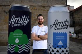 Brewer Russ Clarke from Amity Brew, Sunny Bank Mills, Farsley. Picture by Simon Hulme