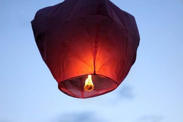 Fire lanterns can distract aircrafts and also cause damage to livestock.