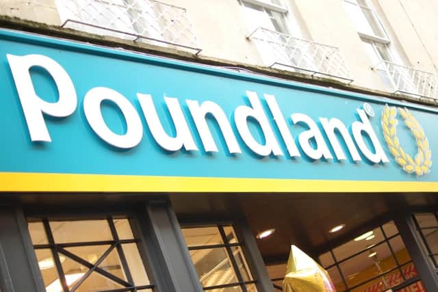 A Poundland store.