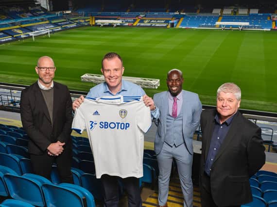 Leeds United and Leeds Beckett announce programme partnership. (Photo: Justin Slee)