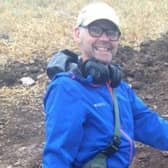 Metal detectorist Rob Brown unearthed the rare coin of Baron Eustace Fitzjohn.