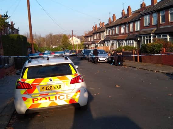 Police have closed a road in Beeston
