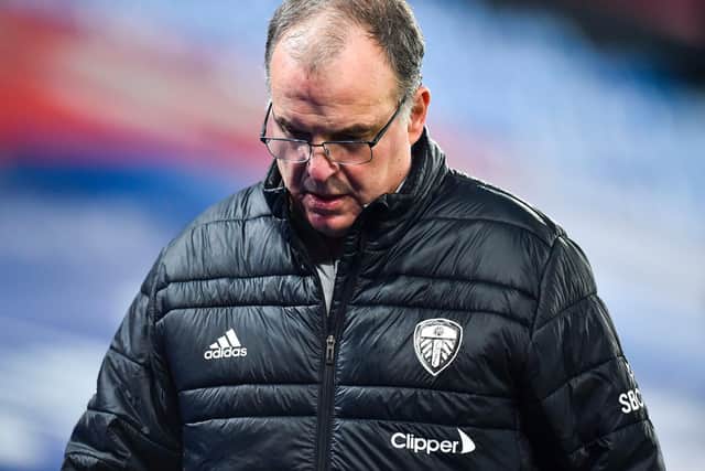 Leeds United head coach Marcelo Bielsa. (Getty)