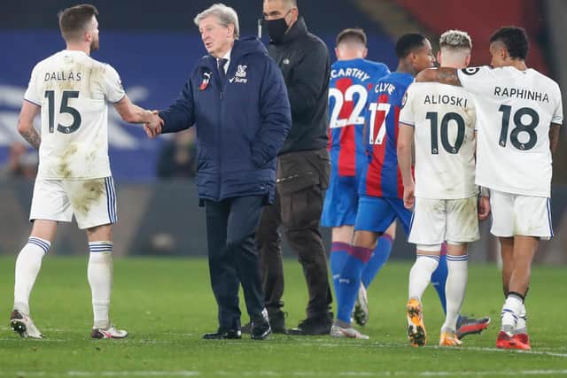 WRONG MAN - Crystal Palace Roy Hodgson finds sympathy hard to muster when it comes to opposition VAR woes, having experienced plenty of his own before Leeds United clash. Pic: Getty