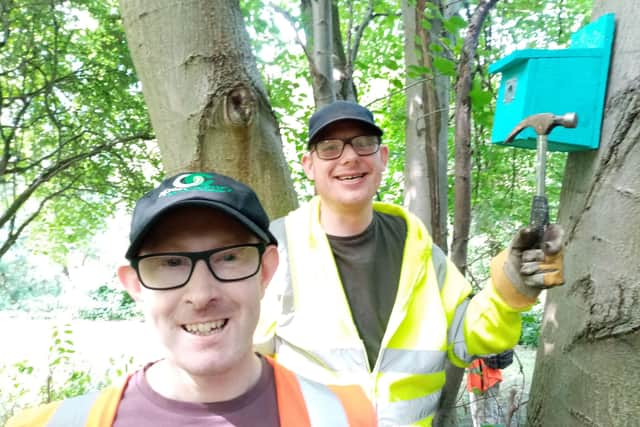 Open Country’s members have been busy building bird nest boxes before and during lockdown.