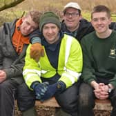 Open Country’s Friday Conservation Group pictured before the COVID-19 lockdowns. Picture: Andrew Gallon.