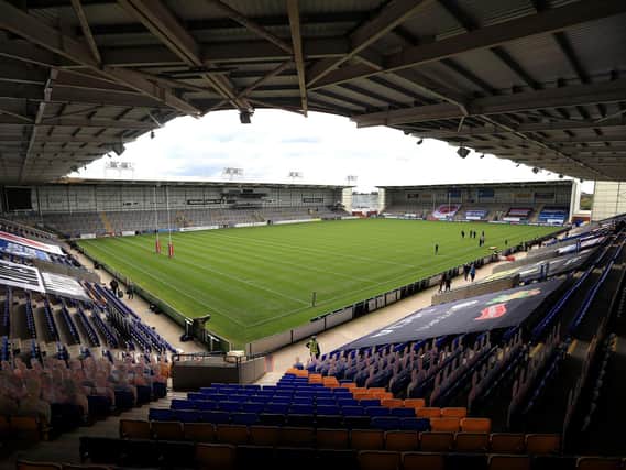 Warrington's HJ Stadium will host this weekend's opening play-offs ties. Picture by Mike Egerton/PA.