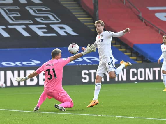 YOU BEAUTY - Patrick Bamford scored a goal for Leeds United that showed football's beauty and fun, but the VAR decision showed that the Premier League has moved too far from those things. Pic: GEtty