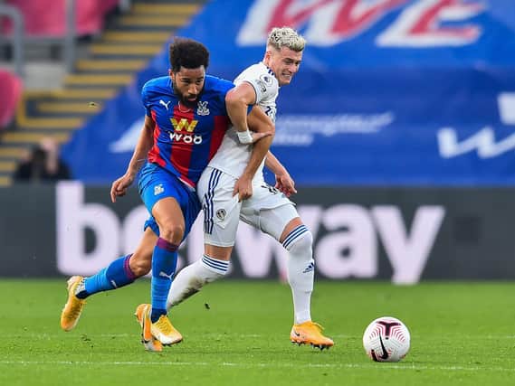Crystal Palace winger Andros Townsend in action against Leeds United. (Getty)