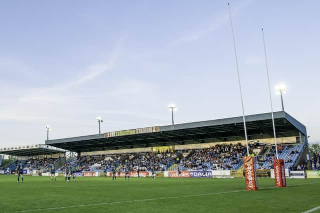 Featherstone Rovers' 'small but perfectly formed' stadium at Post Office Road. Picture: Allan McKenzie/SWpix.com.