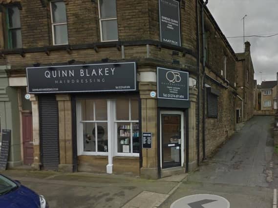 The hair salon Quinn Blakey has been fined
