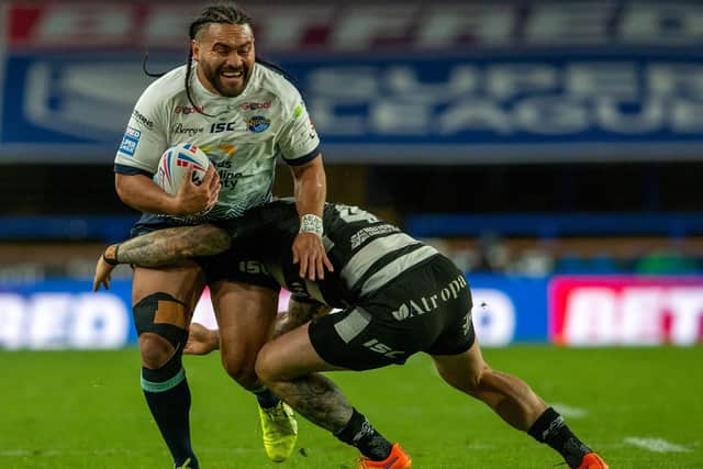 Konrad Hurrell is available for Rhinos after two weeks in isolation. Picture by Bruce Rollinson.