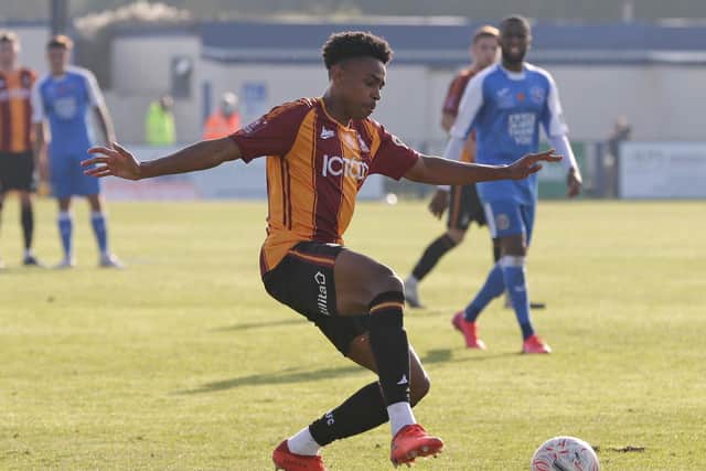 LOAN LIFE - Bryce Hosannah is on loan with Bradford City in League Two, where he has encounted a new kind of physicality but feels Marcelo Bielsa has given him useful tools. Pic: Getty