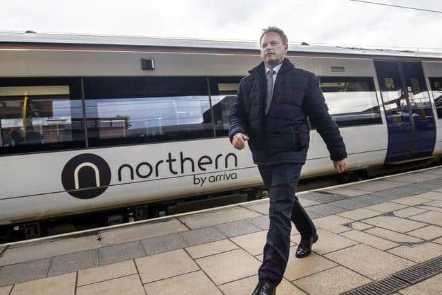 Transport Secretary Grant Shapps.