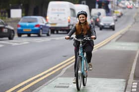 The Leeds to Bradford cycle superhighway.