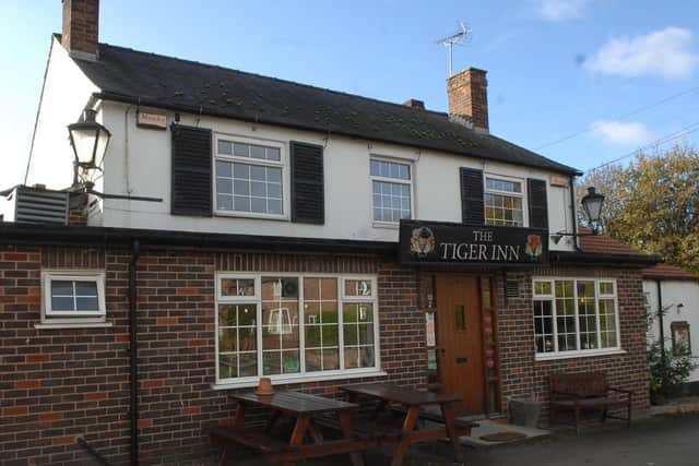 The Tiger Inn pub in Coneythorpe