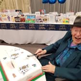 Herbert Miller celebrating his 100th birthday