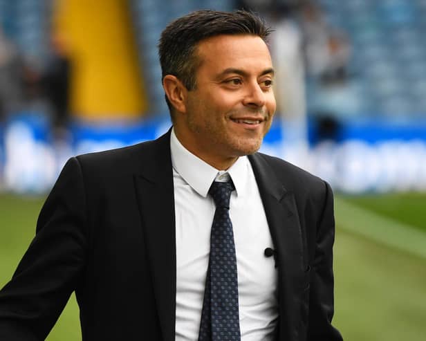 SUCCESS: For Radrizzani the racehorse, named after Leeds United owner Andrea Radizzani, above. Photo by George Wood/Getty Images.