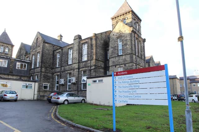 Dewsbury and District Hospital.