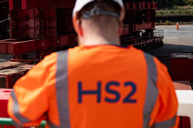 HS2 workers. Photo: PA