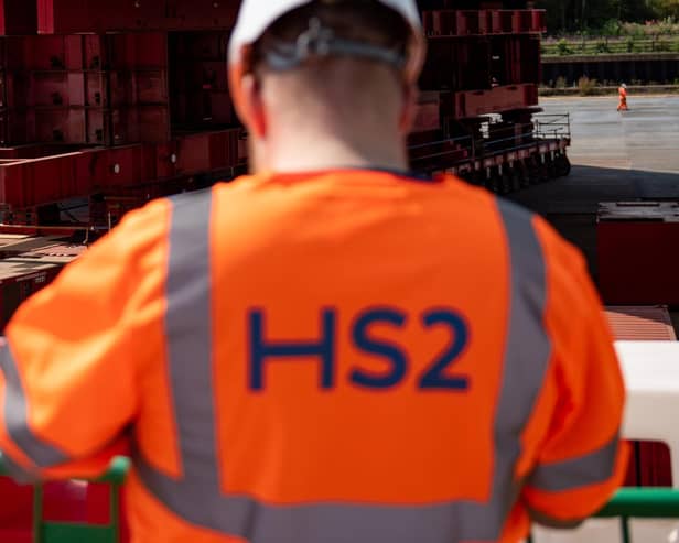 HS2 workers. Photo: PA