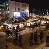 Millennium Square would normally be full of Christmas cheer due to the German Market (photo: SWNS).