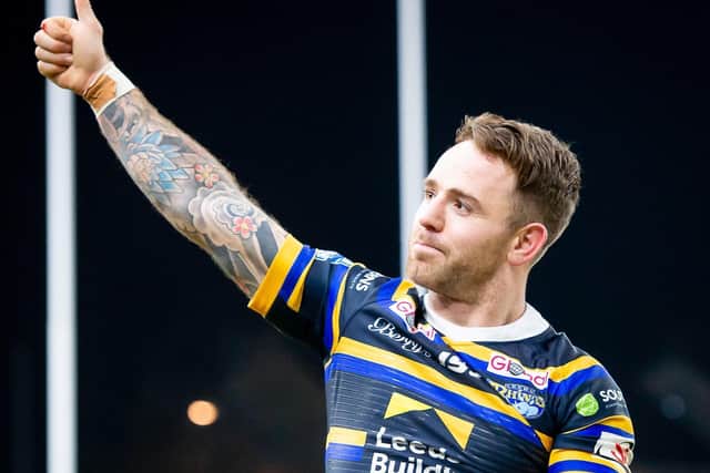 STAR TURN: Leeds Rhinos' Richie Myler was one of a number of players to impress fans in 2020. Picture by Allan McKenzie/SWpix.com