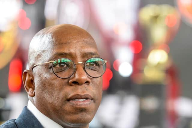 RESPECT: For Leeds United from former Arsenal striker Ian Wright. Photo by Sydney Seshibedi/Gallo Images/Getty Images.