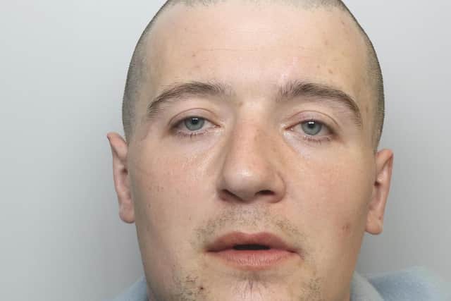 Kyle was jailed for four years and two months over the robbery of a man in his own home in Bramley.
