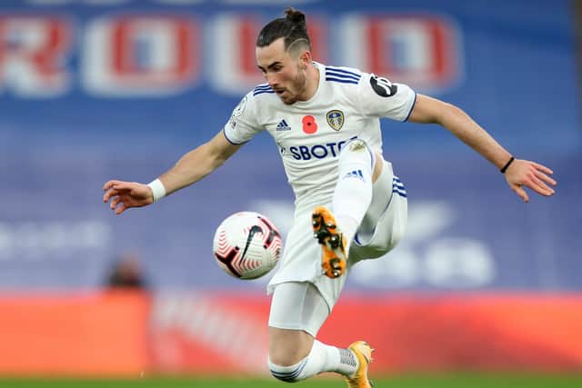 OPTIMISTIC OUTLOOK: From Leeds United winger Jack Harrison. Photo by Naomi Baker/Getty Images.