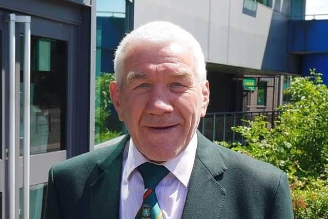 Hunslet chairman Kenny Sykes. Picture by Hunslet RLFC.