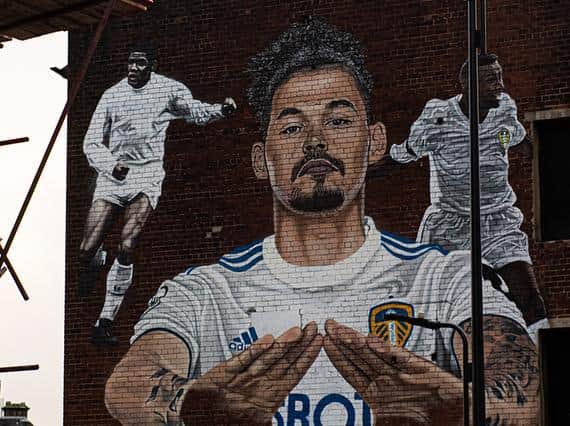 The finished mural in Leeds city centre