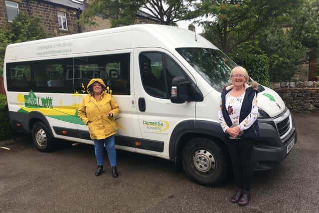 Representatives from the volunteer drivers in Nidderdale.