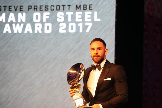Luke Gale was the Steve Prescott Man of Steel in 2017. Picture by Simon Wilkinson/SWpix.com.