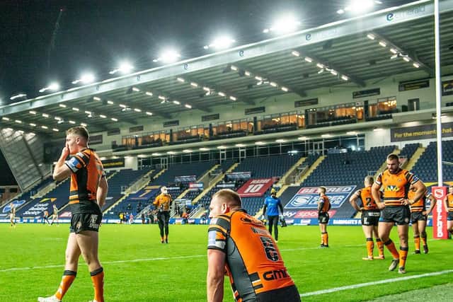 There wasn't much for Tigers to celebrate during the second half of 2020. Picture by Bruce Rollinson.