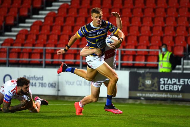 Dream Team member Ash Handley, of Leeds Rhinos. Picture by Jonathan Gawthorpe.