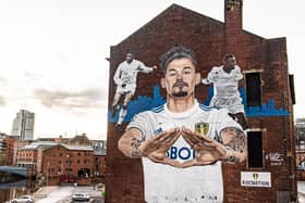 Leeds United's new mural in the city centre. (Picture: Leeds United)