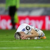 ABUSE: Directed at Leeds United's Gjanni Alioski. Photo by Molly Darlington - Pool/Getty Images.