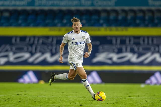 Leeds United midfielder Kalvin Phillips. Pic: Tony Johnson.