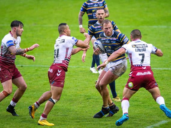 Australian signing Matt Prior had an outstanding first season with Rhinos. Picture by Bruce Rollinson.